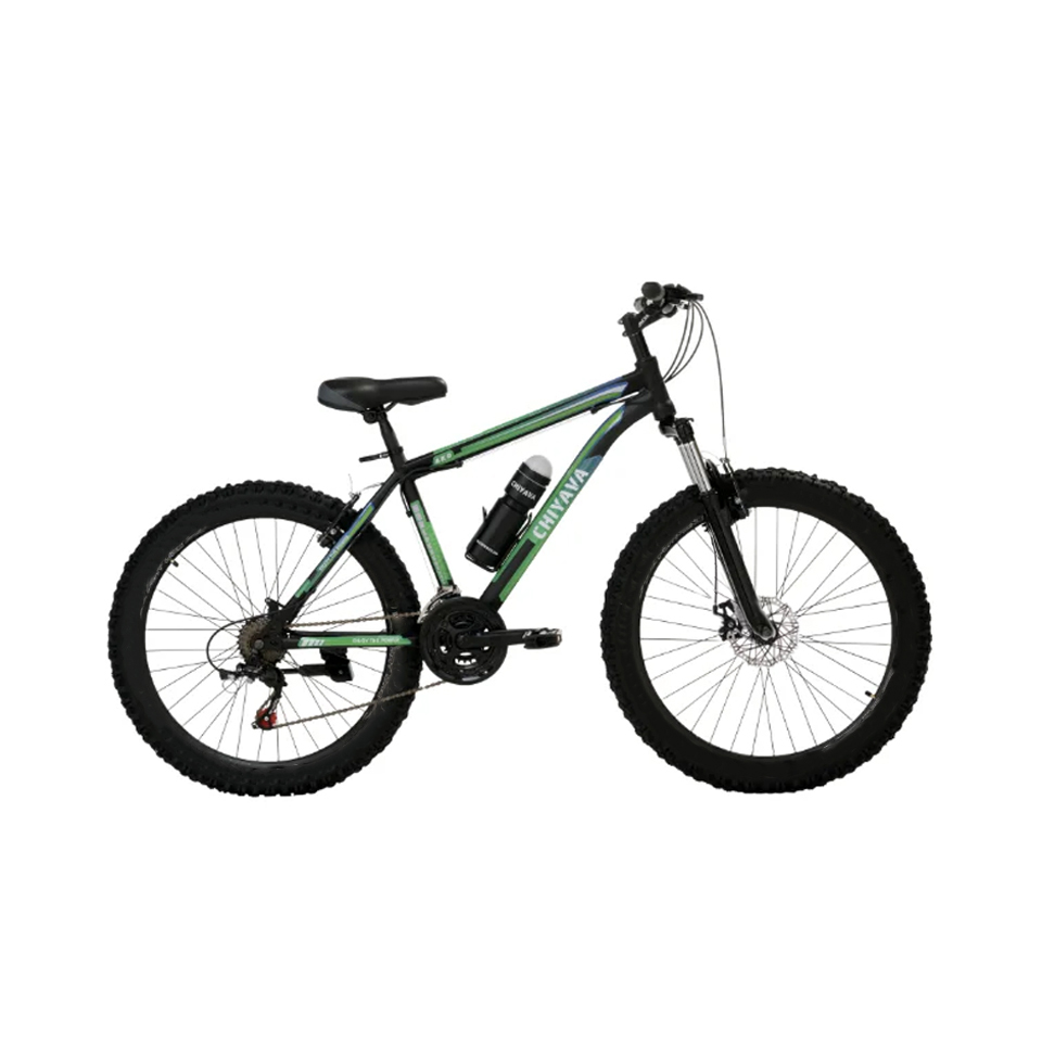 دوچرخه چیاوا مدل آکو سایز طوقه 24 اینچ رنگ مشکی کد 600955