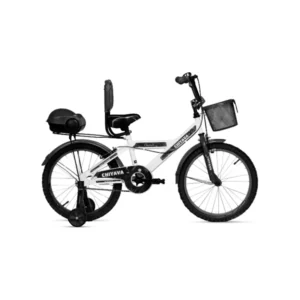 دوچرخه چیاوا مدل چیچک سایز طوقه 20 اینچ رنگ سفید بنفش  کد 600990