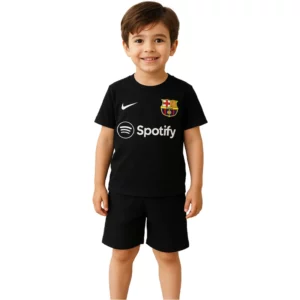 ست تی شرت و شلوارک مدل بارسلونا کد 601078