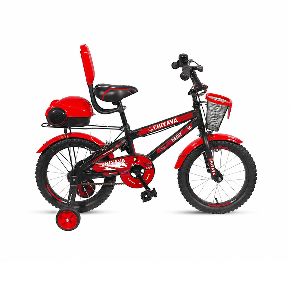 دوچرخه چیاوا سایز طوقه 16مدل چیچک اینچ رنگ مشکی قرمز کد 603142